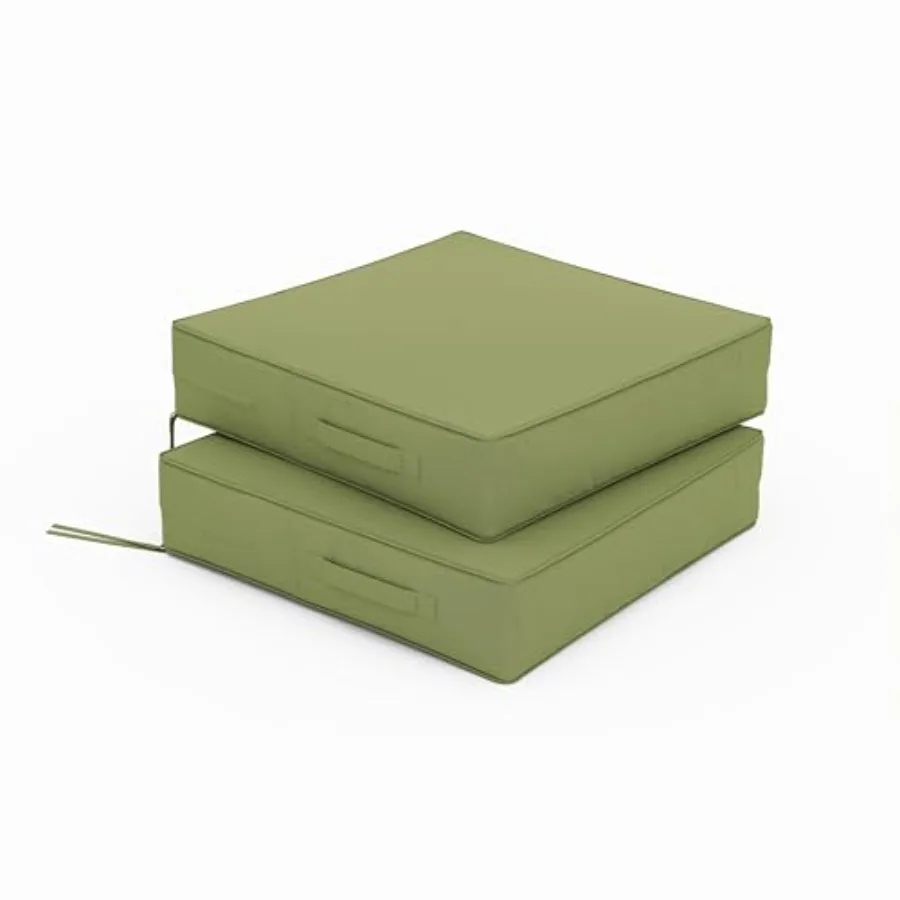Patio Chair Cushions 19 X 19 X Inch Waterproof Outdoor Seat Cushions for Patio Furniture Outdoor Sofa Couch Pads with Ties and
Patio Chair Cushions 19 X 19 X Inch Waterproof Outdoor Seat Cushions for Patio Furniture Outdoor Sofa Couch Pads with Ties and