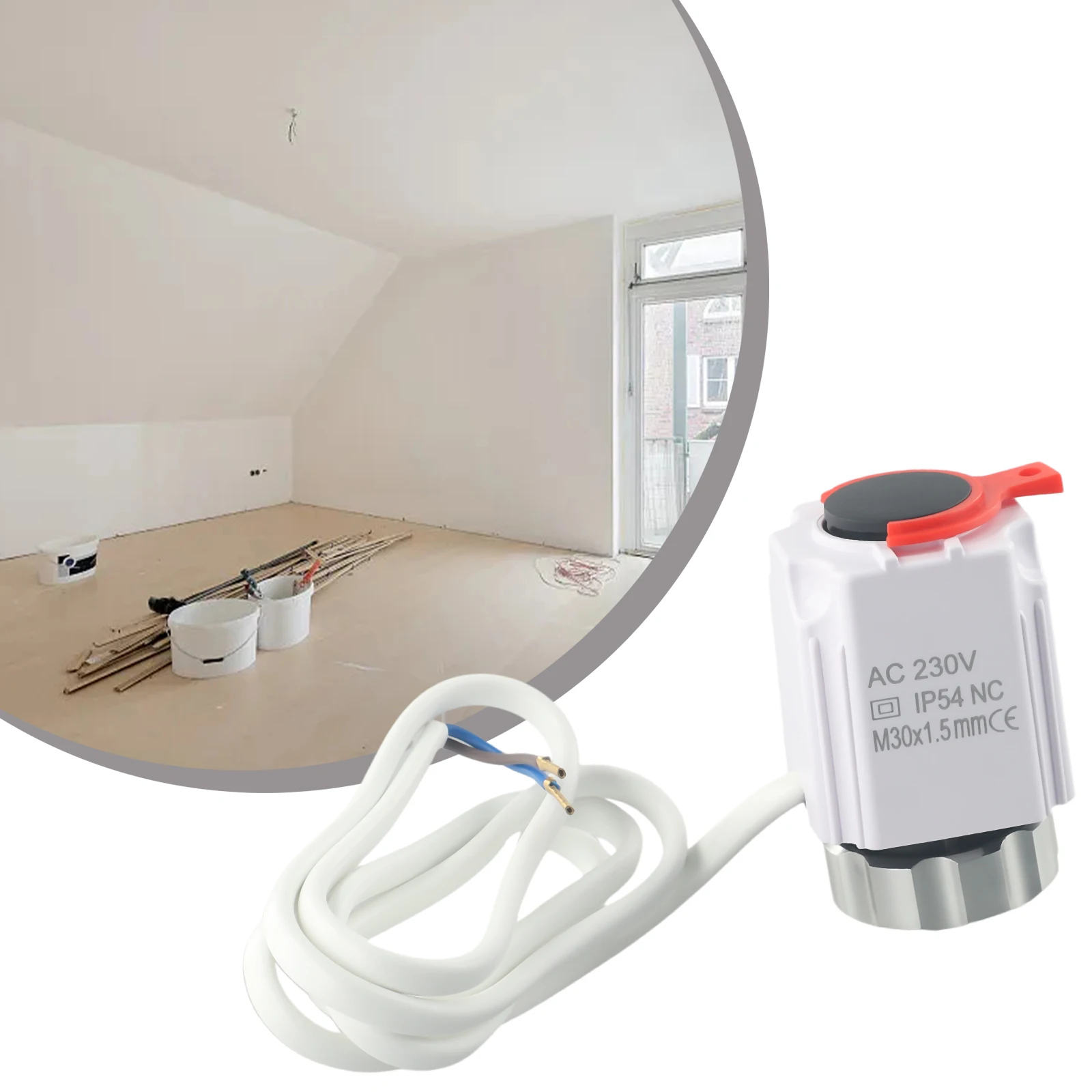 Two Wire Actuator 230V M30 x 1 5mm for Floor Heating Manifolds Easy Installation Suitable for Electric Floor Heating 18
Two Wire Actuator 230V M30 x 1 5mm for Floor Heating Manifolds Easy Installation Suitable for Electric Floor Heating 18