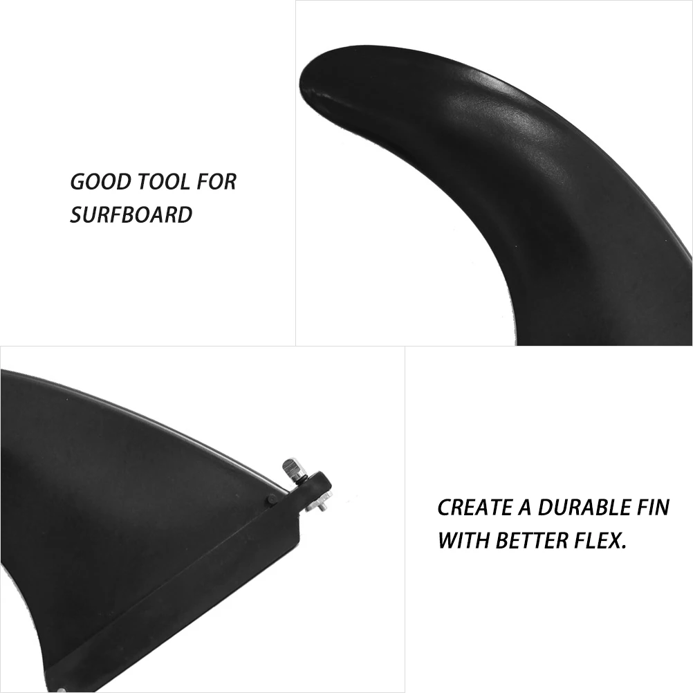 1pc Inflatable Tail Durable Nylon Plastic Medium Lightweight Marine Sup Accessories Black Removable Splitter Rudder Water Fin
1pc Inflatable Tail Durable Nylon Plastic Medium Lightweight Marine Sup Accessories Black Removable Splitter Rudder Water Fin
