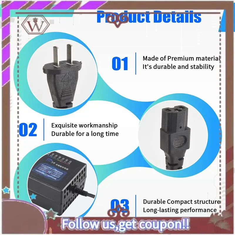 A57E-20AH Electric Vehicle Charger With 7 Light Power Display Current Leakage Protection Lead Acid Charger
A57E-20AH Electric Vehicle Charger With 7 Light Power Display Current Leakage Protection Lead Acid Charger