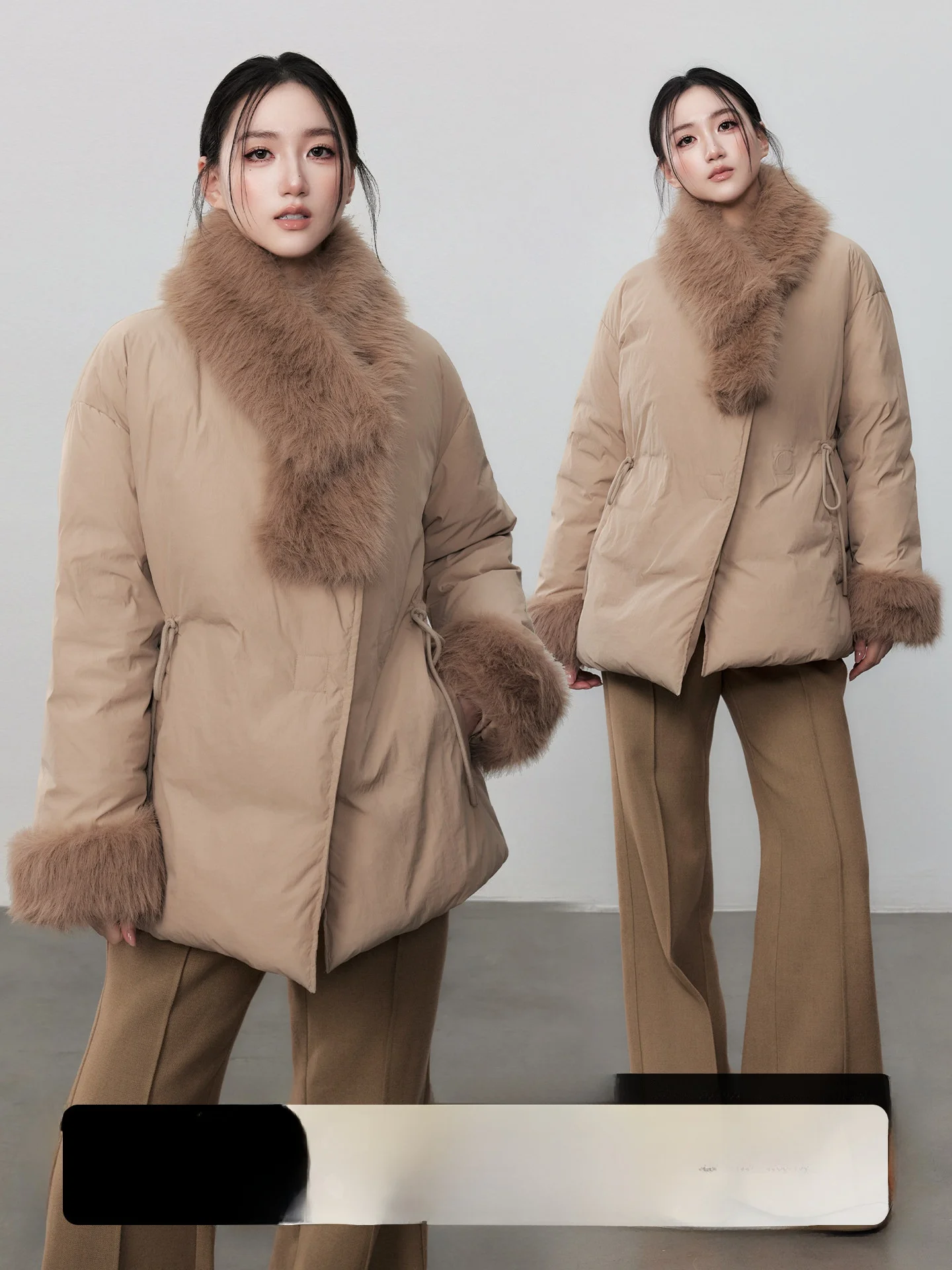 Yuzhi Vintage High-End White Du down Jaet Sve Patchwork Lazy Warmth Outerwear Ladies' Premium Fce Zipper Coat
Yuzhi Vintage High-End White Du down Jaet Sve Patchwork Lazy Warmth Outerwear Ladies' Premium Fce Zipper Coat