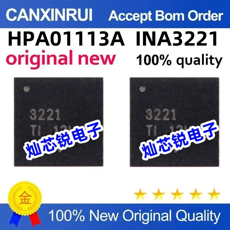 (5 pieces) Brand new HPA01113A INA3221AIRGVR INA3221 3221 QFN spot chip IC
(5 pieces) Brand new HPA01113A INA3221AIRGVR INA3221 3221 QFN spot chip IC