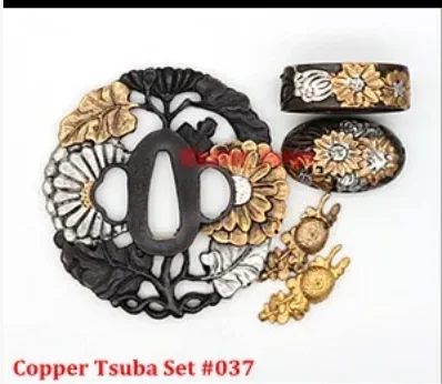 Качественные позолоченные золотые и серебряные медные латунные наборы Katana Tachi Tsuba Fuchi Kashira Seppa для японского самурая Katana Sword
Качественные позолоченные золотые и серебряные медные латунные наборы Katana Tachi Tsuba Fuchi Kashira Seppa для японского самурая Katana Sword