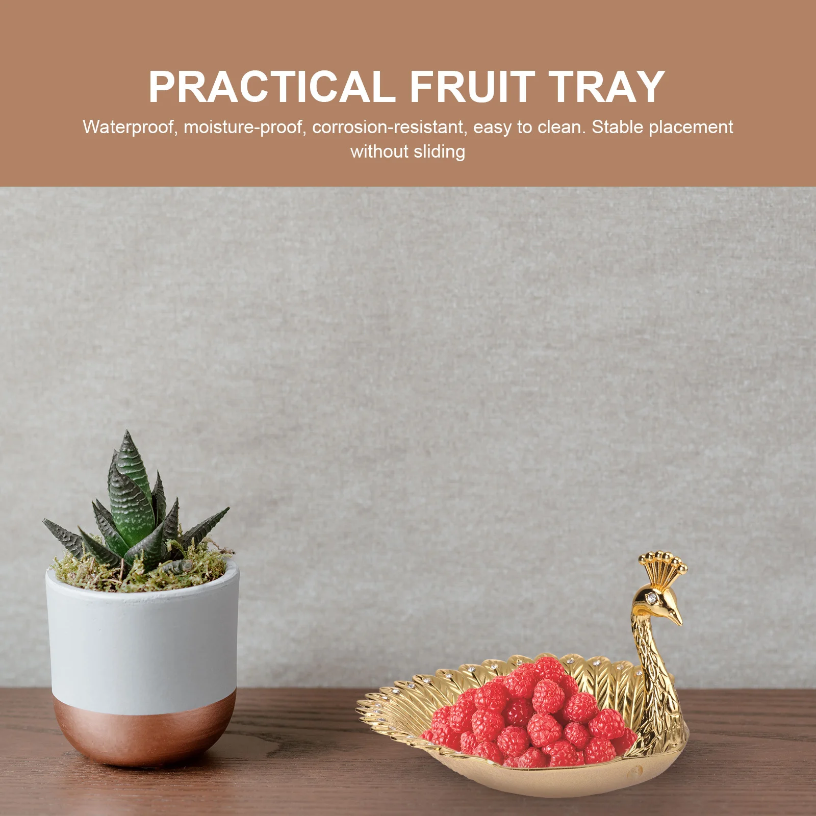 1Pcs Creative Gold Fruit Tray Zinc Alloy Snack Dessert Storage Plate Ideal for Restaurants Parties Family Use Fruit Plate 
1Pcs Creative Gold Fruit Tray Zinc Alloy Snack Dessert Storage Plate Ideal for Restaurants Parties Family Use Fruit Plate