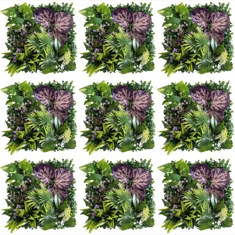 9 Pack Artificial Plant Moss Wall Panels Various Realistic Plants Flowers Green Wall Decor Privacy Fence Plastic for Home Office
9 Pack Artificial Plant Moss Wall Panels Various Realistic Plants Flowers Green Wall Decor Privacy Fence Plastic for Home Office