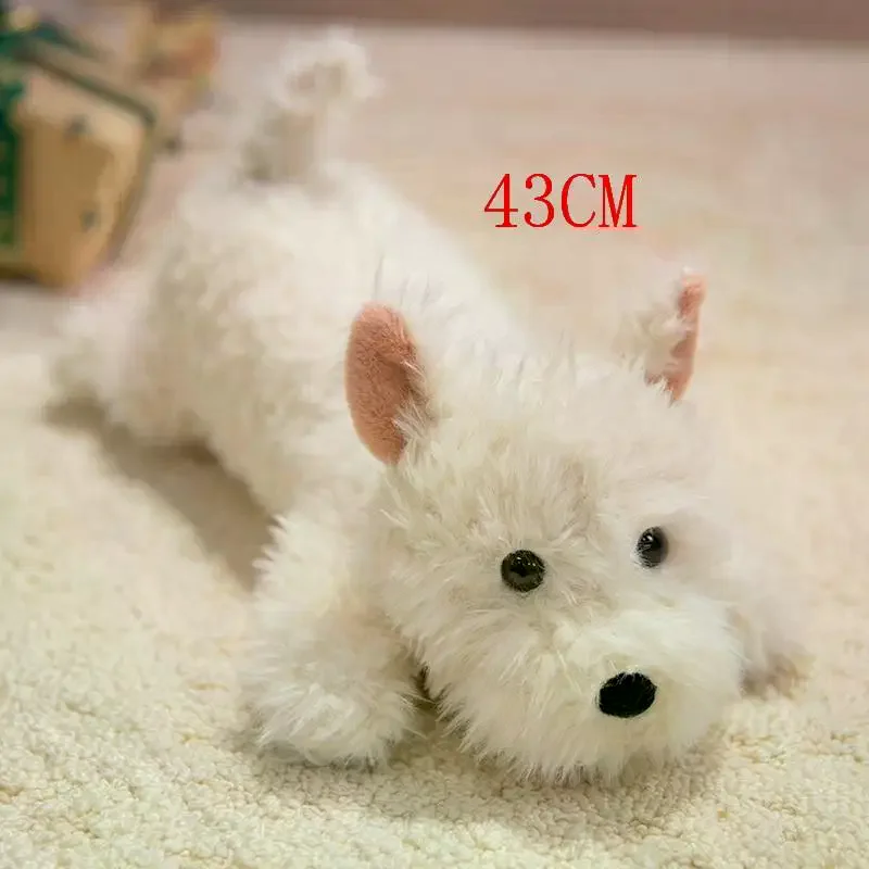 Plush Toy Stuffed Lifelike Animal 43cm Kawaii Fluffy West Highland White Terrier Puppy Dog
Plush Toy Stuffed Lifelike Animal 43cm Kawaii Fluffy West Highland White Terrier Puppy Dog