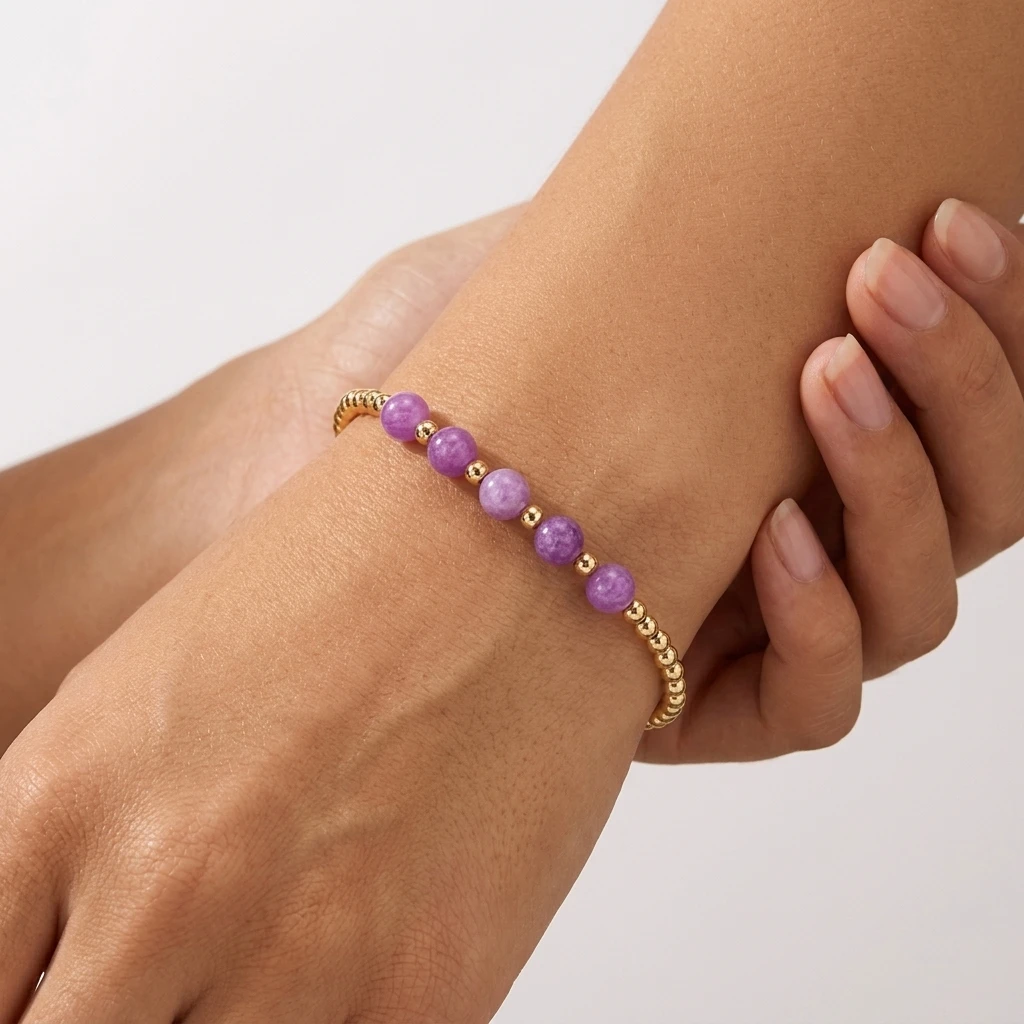 Bohemian Style Handmade Semi-Precious Stone Elastic Bracelet for Women Daily Wear Summer Beach Party Holiday Fashion Jewelry
Bohemian Style Handmade Semi-Precious Stone Elastic Bracelet for Women Daily Wear Summer Beach Party Holiday Fashion Jewelry