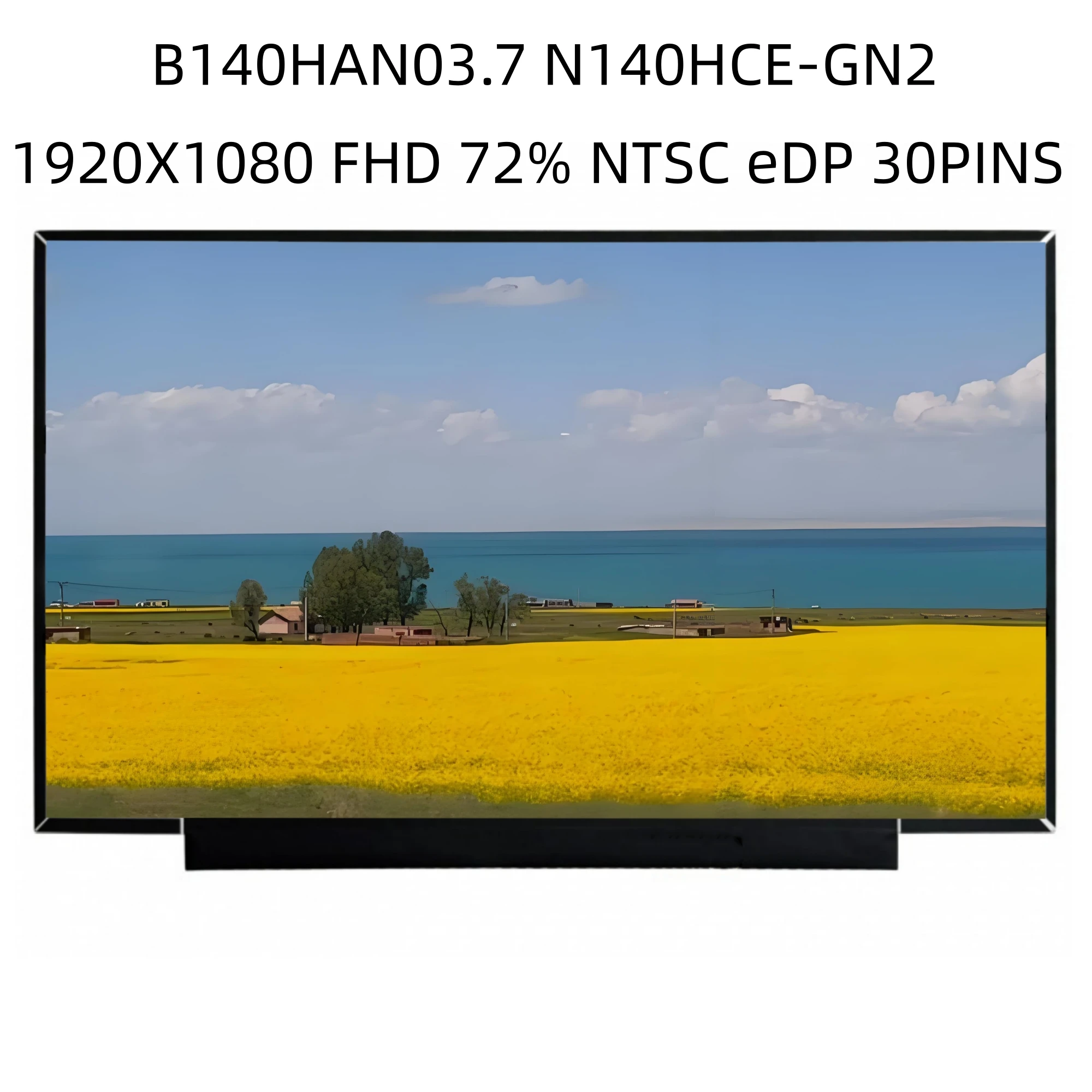 B140HAN03.7 подходит для N140HCE-GN2 Rev B1 14,0-дюймовый светодиодный ЖК-экран 1920X1080 FHD 72% NTSC eDP 30-контактный дисплей без отверстий для винтов
B140HAN03.7 подходит для N140HCE-GN2 Rev B1 14,0-дюймовый светодиодный ЖК-экран 1920X1080 FHD 72% NTSC eDP 30-контактный дисплей без отверстий для винтов