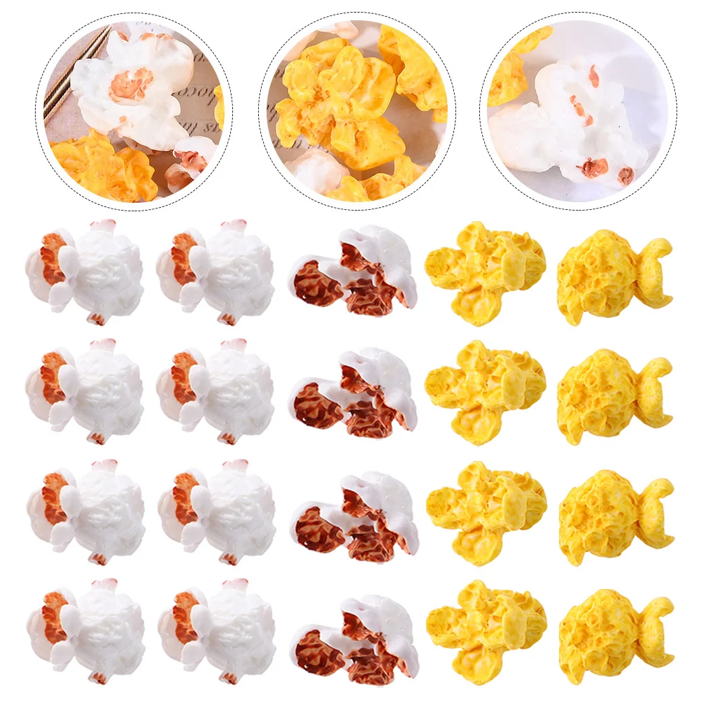 100 Pcs Artificial Popcorn Prop Mini House Decoration Model Props Handmade Stylish Plastic Figurine 
100 Pcs Artificial Popcorn Prop Mini House Decoration Model Props Handmade Stylish Plastic Figurine