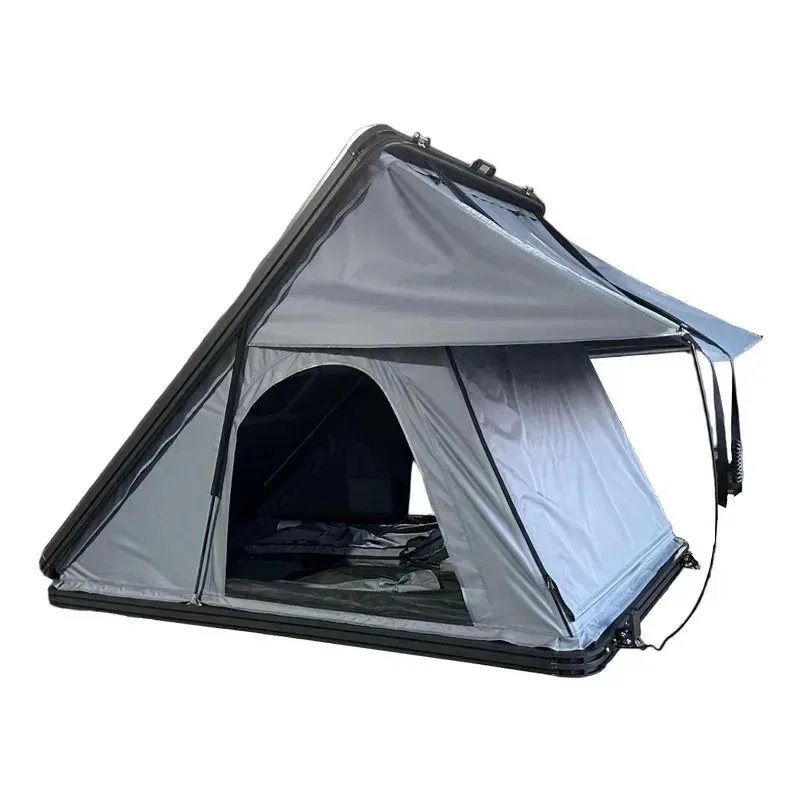 Triangle Aluminum Alloy Sunsh Car Roof Tent Outdoor Camping RV Travel Four Season Double Layer One
Triangle Aluminum Alloy Sunsh Car Roof Tent Outdoor Camping RV Travel Four Season Double Layer One