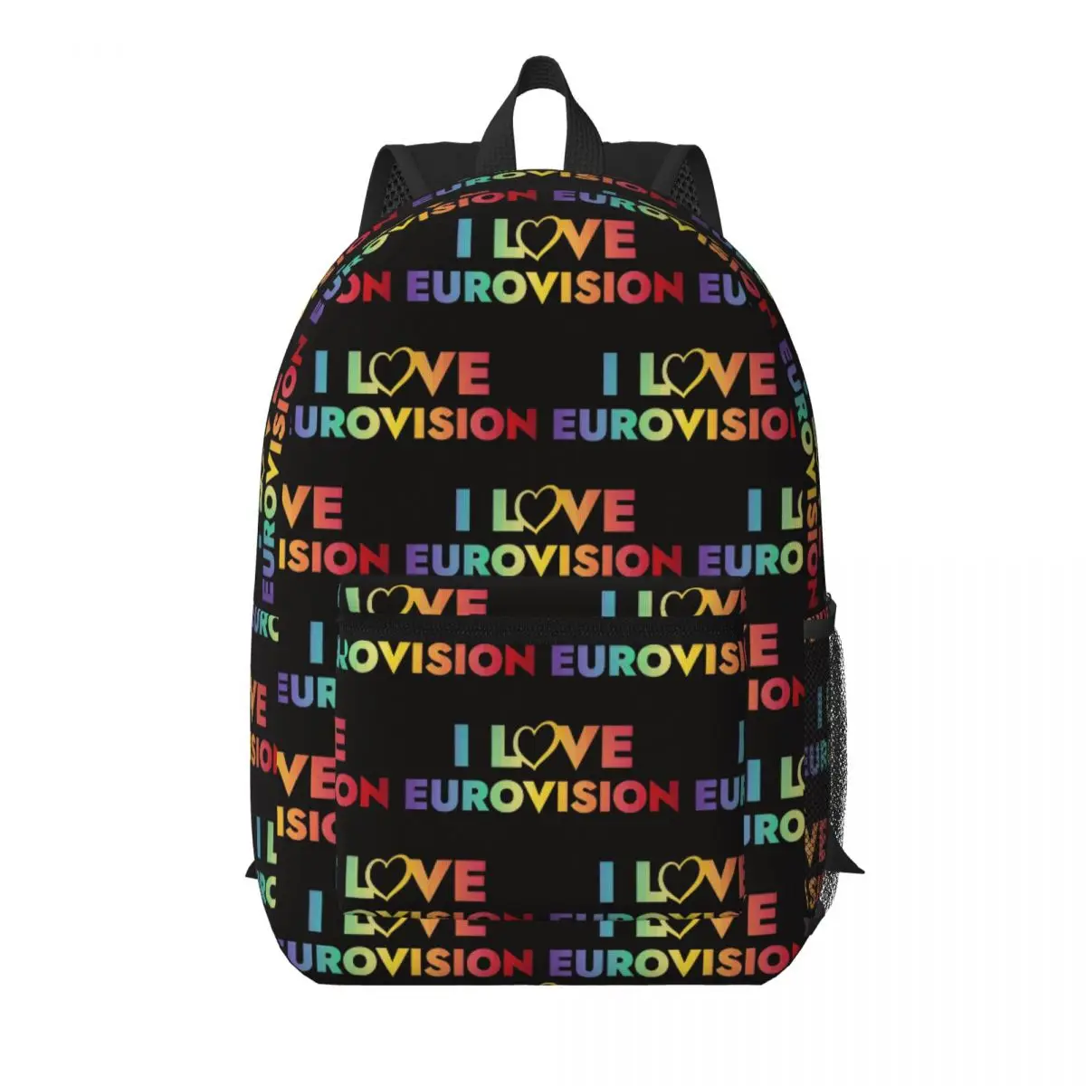 I Love Eurovision - Rainbow Pattern Student Backpack School Bag Hiking Travel Daypack for Boys Girls Bookbag Shoulder Bags
I Love Eurovision - Rainbow Pattern Student Backpack School Bag Hiking Travel Daypack for Boys Girls Bookbag Shoulder Bags