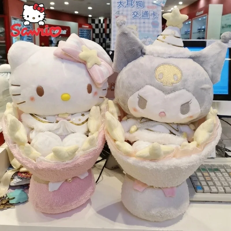 Authentic Inventory Of Hello Kitty Bouquet Doll Kuromi Cinnamoroll My Melody Halloween Gift Cartoon Anime Birthday Gift
Authentic Inventory Of Hello Kitty Bouquet Doll Kuromi Cinnamoroll My Melody Halloween Gift Cartoon Anime Birthday Gift