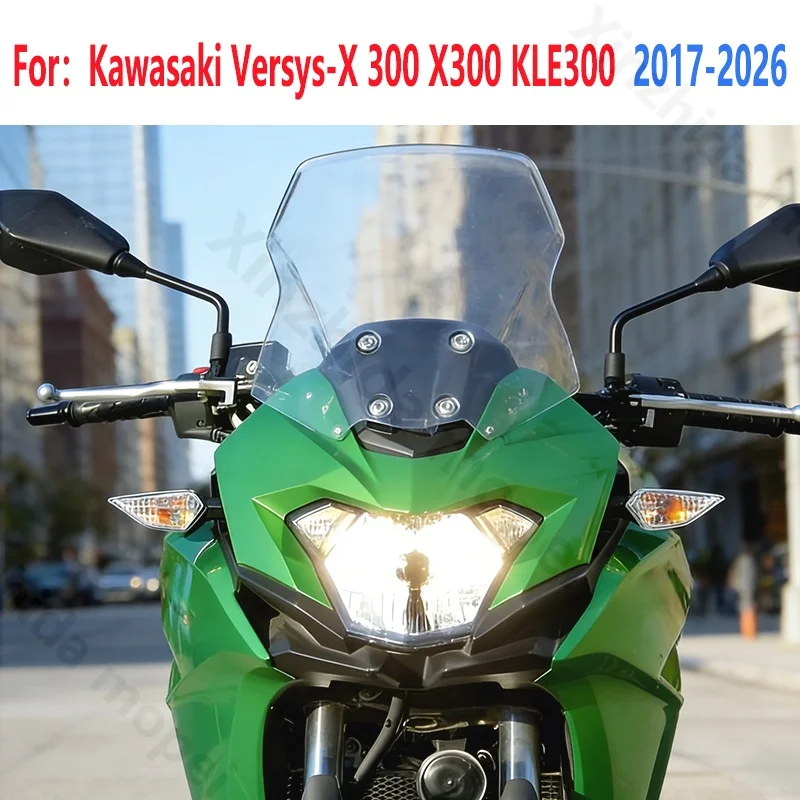 Screen For Kawasaki Versys-X Versys X 300 X300 KLE300 KLE 300 2017-2026 2018 2019 2020 2021 Windshield Windscreen Wind Deflector
Screen For Kawasaki Versys-X Versys X 300 X300 KLE300 KLE 300 2017-2026 2018 2019 2020 2021 Windshield Windscreen Wind Deflector