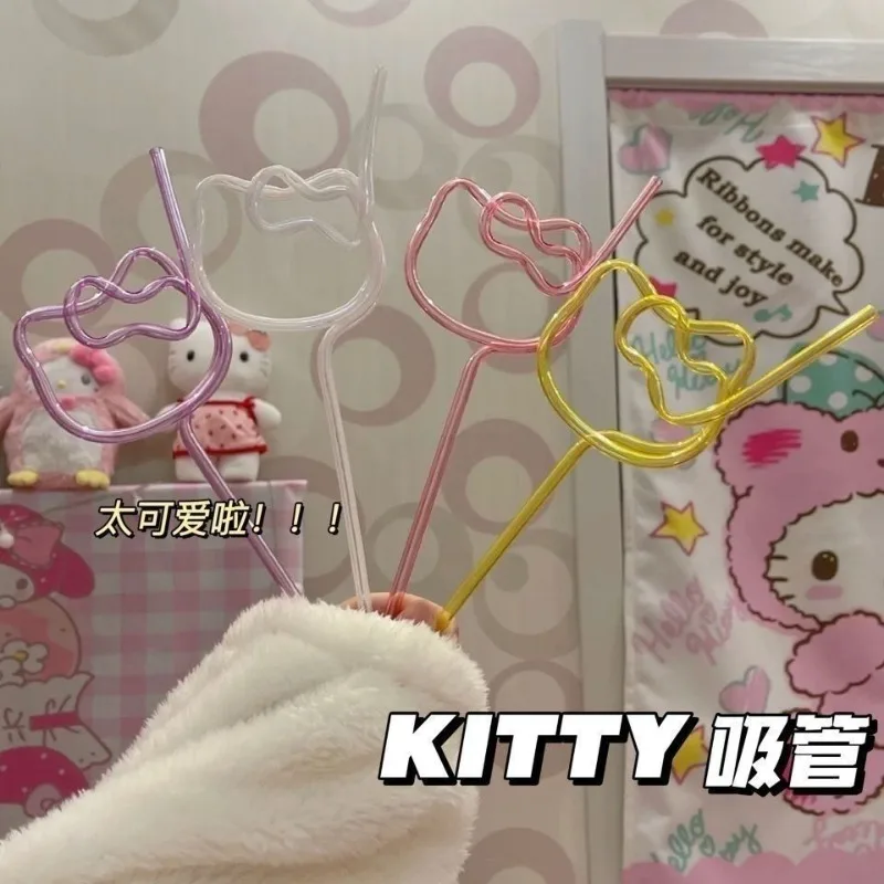 4pcs Hello Kitty Anime Kawaii Sanrio Ins Fashion Colorful Straw Tube Cute Reusable Drink Water Tube Lovely Kt Cat Gifts Toys
4pcs Hello Kitty Anime Kawaii Sanrio Ins Fashion Colorful Straw Tube Cute Reusable Drink Water Tube Lovely Kt Cat Gifts Toys