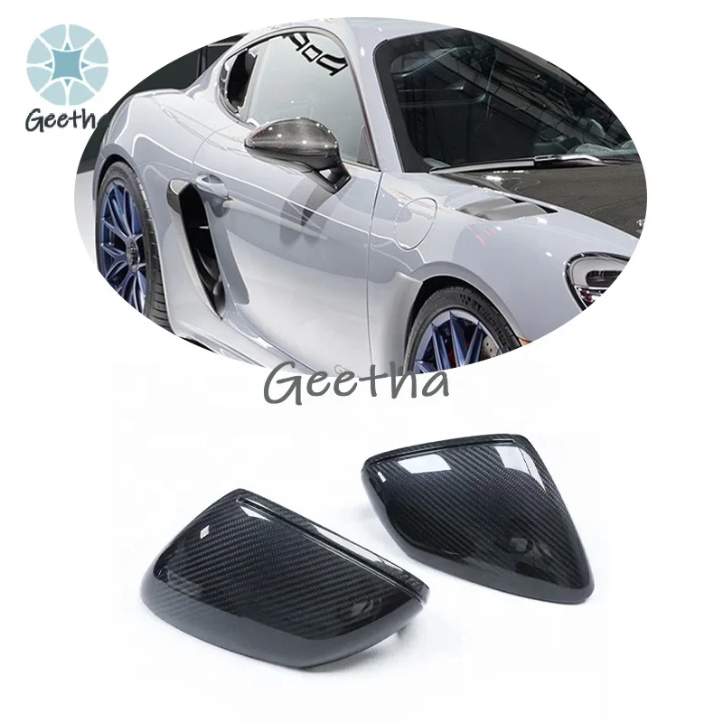 For Carbon Fiber Mirror Cover Mirror Case Side Mirror House for Porsche 718 2016-up 982 Cayman Boxster Model Replacement Style
For Carbon Fiber Mirror Cover Mirror Case Side Mirror House for Porsche 718 2016-up 982 Cayman Boxster Model Replacement Style