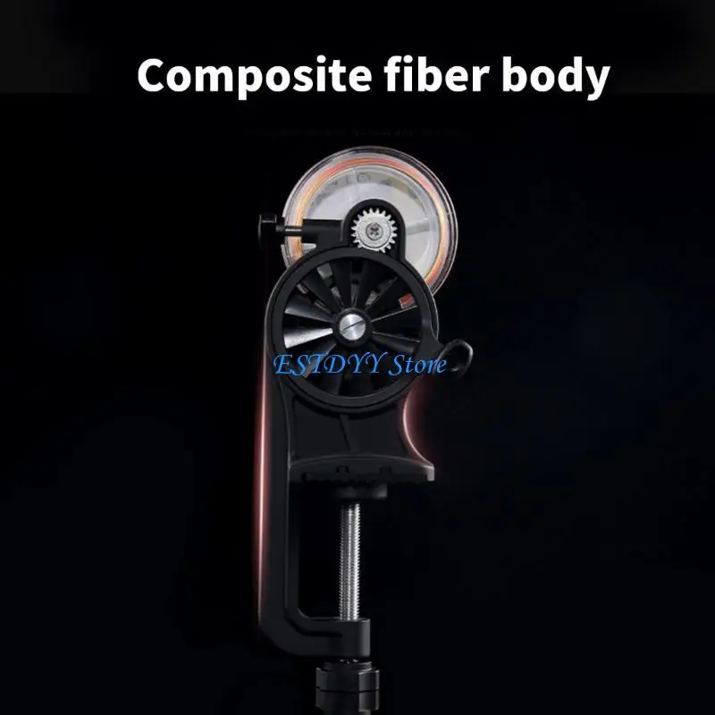 G6DE Fishing Lines Winder Spoolers with Clamp High Speed Fishing Line Spooling Tool
G6DE Fishing Lines Winder Spoolers with Clamp High Speed Fishing Line Spooling Tool