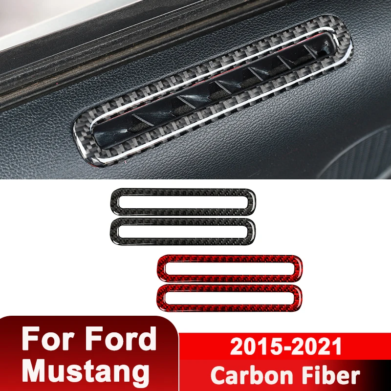 For Ford Mustang 2015-2021 Carbon Fiber Car Door Side Conditioning Air Outlet Vent Decorative Sticker Auto Interior Accessories
For Ford Mustang 2015-2021 Carbon Fiber Car Door Side Conditioning Air Outlet Vent Decorative Sticker Auto Interior Accessories