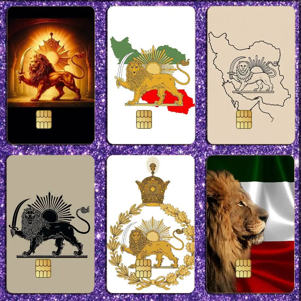 Imperial Coat of Arms of Iran national emblem Lion sun Card Sticker Diy Decorate Exquisite Bank Card Decals Patch Documents
Imperial Coat of Arms of Iran national emblem Lion sun Card Sticker Diy Decorate Exquisite Bank Card Decals Patch Documents