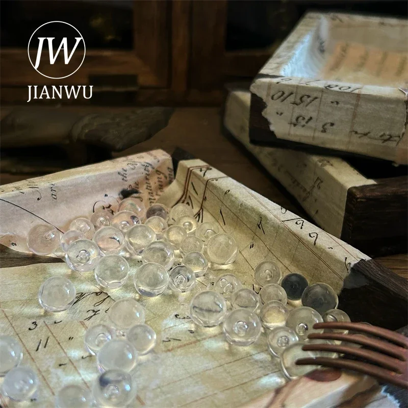 JIANWU Vintage Transparent Round Ball Plastic Landscape Material Collage Accessories Creative DIY Journal Scrapbook Stationery
JIANWU Vintage Transparent Round Ball Plastic Landscape Material Collage Accessories Creative DIY Journal Scrapbook Stationery