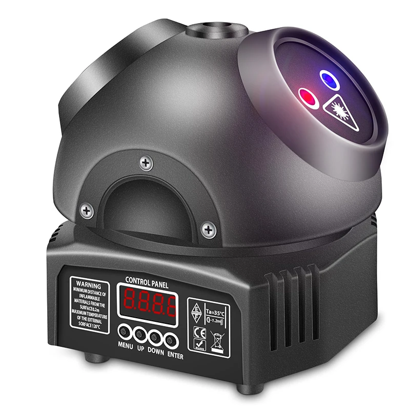 Мини-диско-шар с подвижной головкой, лазерный свет DMX RGB, смешанные узоры, небесное освещение, проектор с эффектом сканирования и пультом дистанционного управления для DJ-караоке
Мини-диско-шар с подвижной головкой, лазерный свет DMX RGB, смешанные узоры, небесное освещение, проектор с эффектом сканирования и пультом дистанционного управления для DJ-караоке