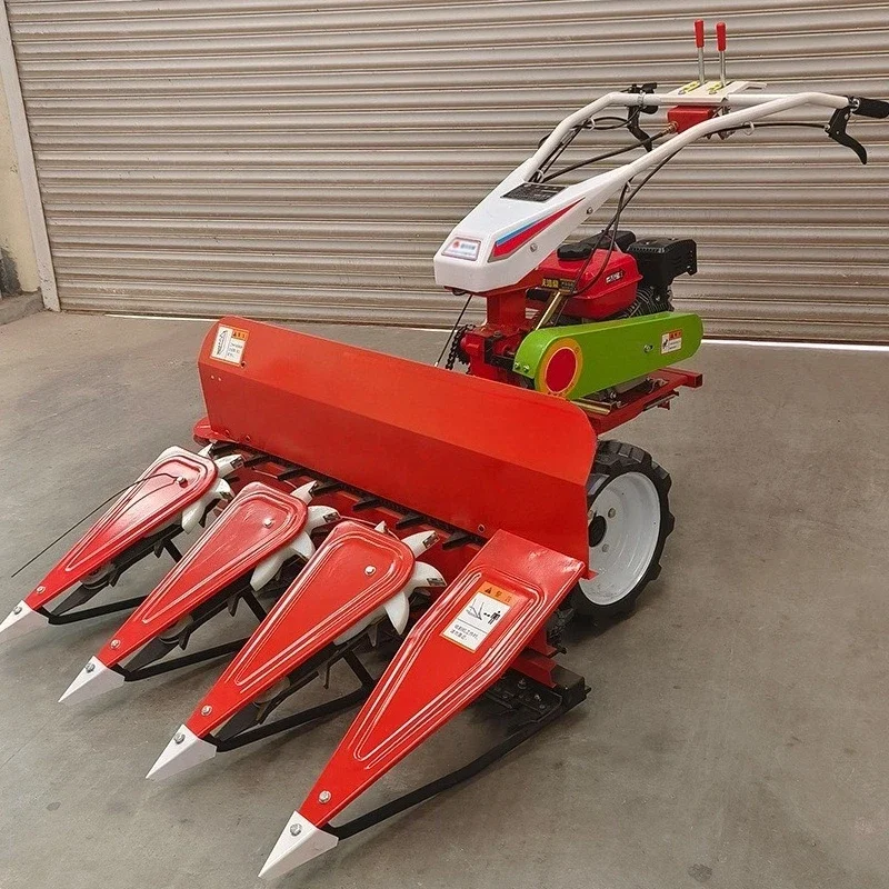 Hand-pushed soybean harvester, and diesel 3 lines 4 lines small hand-held harvester
Hand-pushed soybean harvester, and diesel 3 lines 4 lines small hand-held harvester