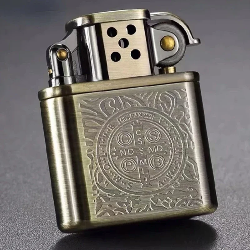 Zorro Lighter Retro Grinding Wheel Metal Constantine Flint Antique Series Lighter Various Patterns Men's Gifts
Zorro Lighter Retro Grinding Wheel Metal Constantine Flint Antique Series Lighter Various Patterns Men's Gifts