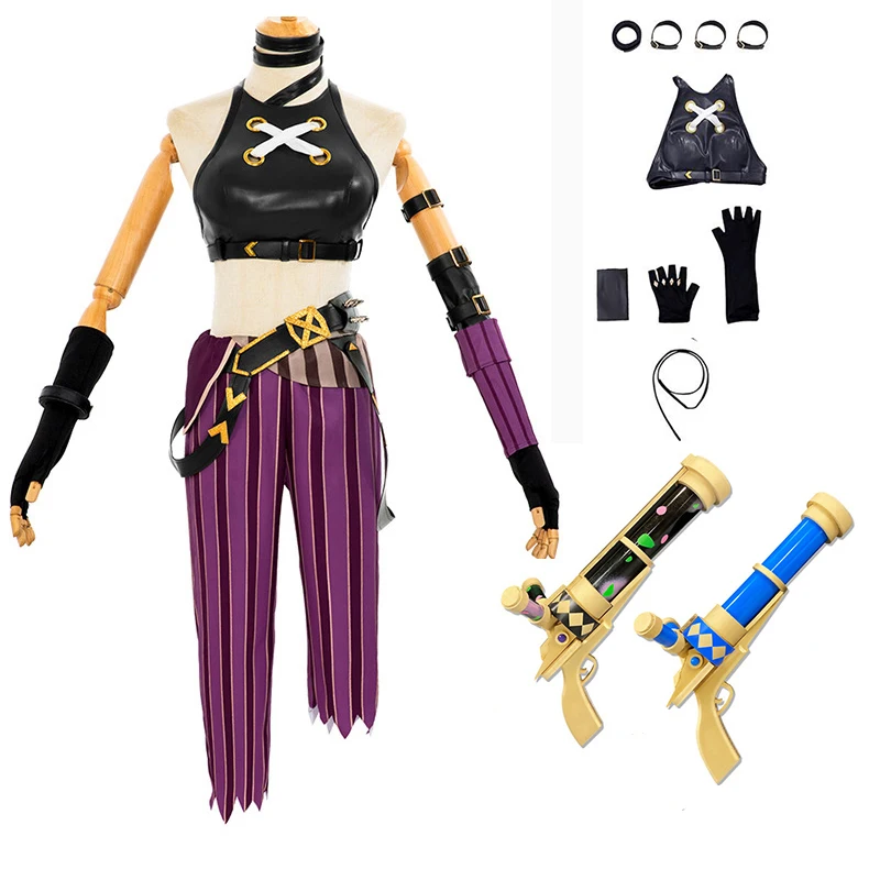 ARCANE Jinx LoL Аниме Косплей наряды Униформа костюм наклейки обувь аксессуары Полный комплект Jinx ролевые игры Костюм Хэллоуин вечерние НКА
ARCANE Jinx LoL Аниме Косплей наряды Униформа костюм наклейки обувь аксессуары Полный комплект Jinx ролевые игры Костюм Хэллоуин вечерние НКА