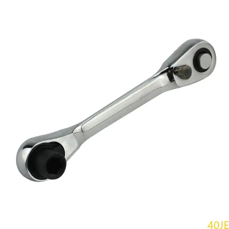 40JE Ratcheting Wrench Set Double Head Two Direction 72 Tooth 1/4 Inch Rust Resistant Tool for Automotive Repair DIY Projects
40JE Ratcheting Wrench Set Double Head Two Direction 72 Tooth 1/4 Inch Rust Resistant Tool for Automotive Repair DIY Projects