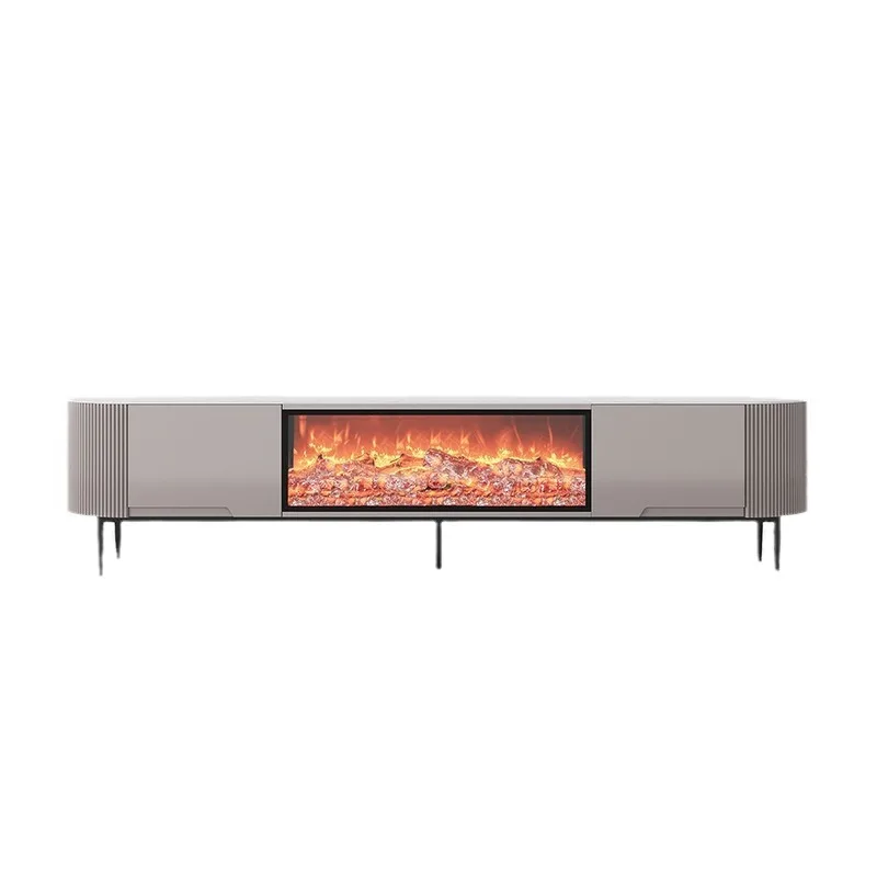 Electronic fireplace slate TV cabinet simulated flame embedded decorative floor counter
Electronic fireplace slate TV cabinet simulated flame embedded decorative floor counter