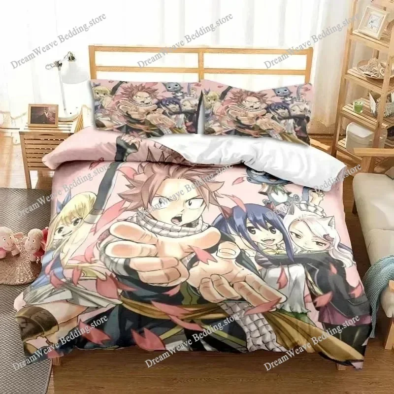Anime Fairy Tail Bedding Set Duvet Cover Set Single Double Bed Queen Size Polyester Fashion Quilt Cover Home Textileextile963
Anime Fairy Tail Bedding Set Duvet Cover Set Single Double Bed Queen Size Polyester Fashion Quilt Cover Home Textileextile963