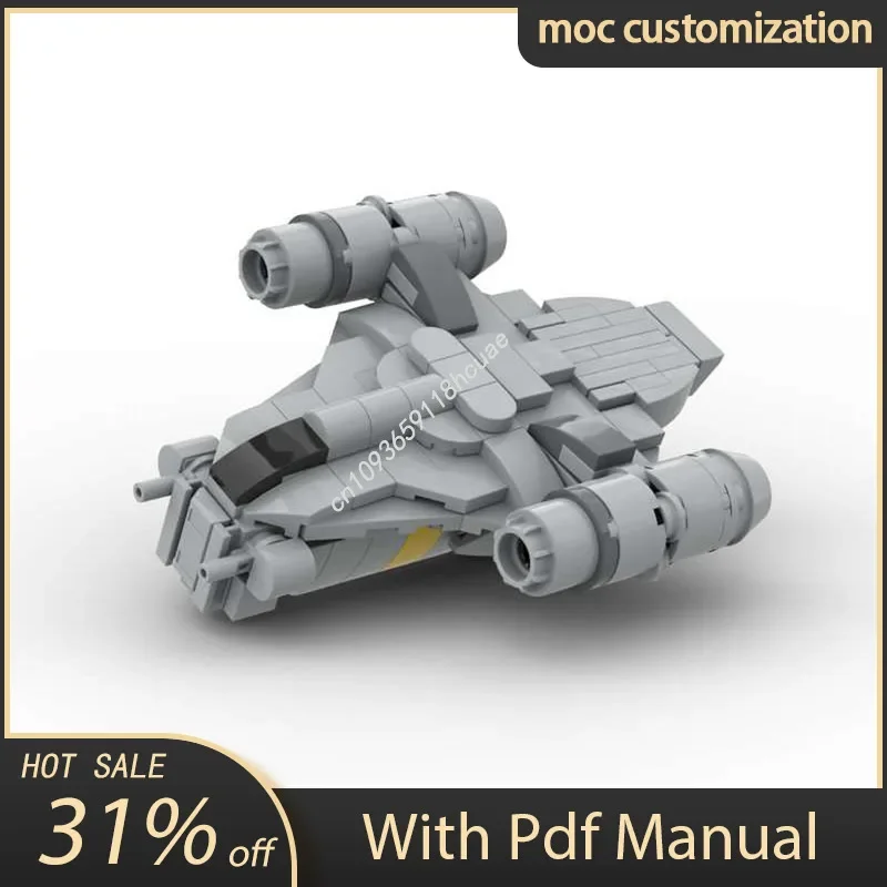 Конструктор Moc Star Battle Movie Micro: The Razor Crest Falcon Ghost Gunship, креативный набор для сборки, игрушка-подарок
Конструктор Moc Star Battle Movie Micro: The Razor Crest Falcon Ghost Gunship, креативный набор для сборки, игрушка-подарок