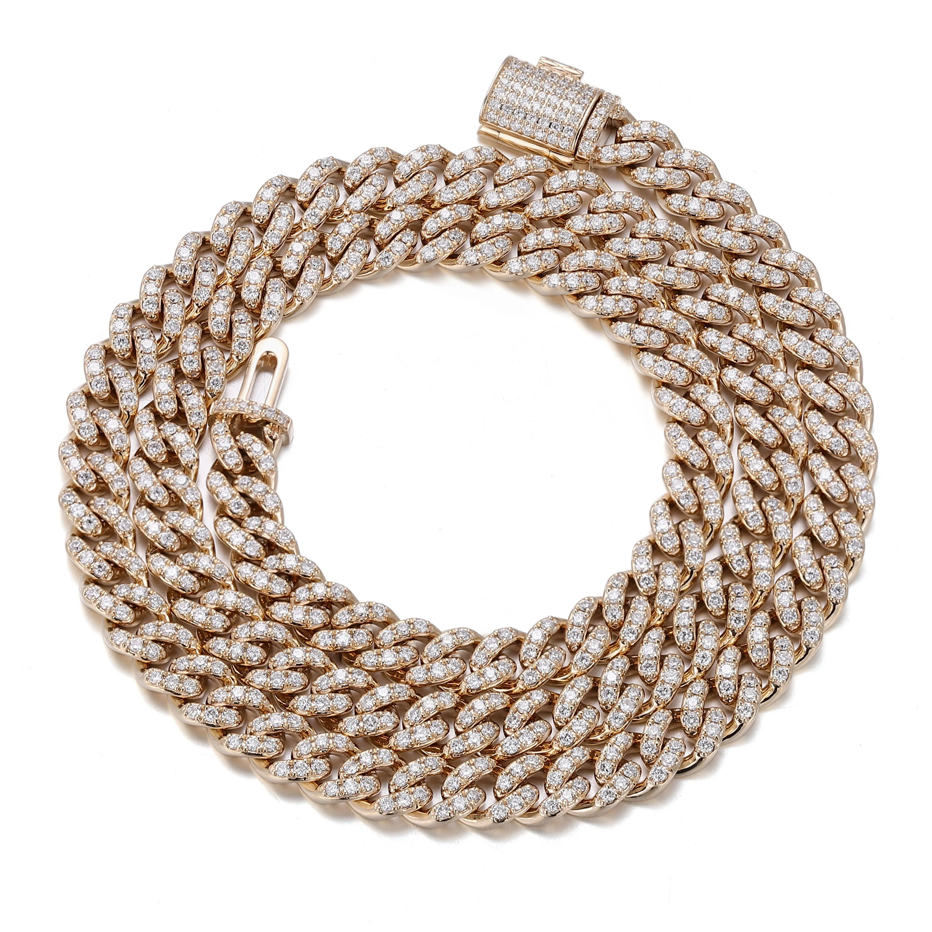 Provence 10K/14K/18K Cuban Chain for Men Hip Hop Bracelet Custom Jewelry 6/6.5/7/7.5/8 Inch Luxury Bracelet for Boyfriend
Provence 10K/14K/18K Cuban Chain for Men Hip Hop Bracelet Custom Jewelry 6/6.5/7/7.5/8 Inch Luxury Bracelet for Boyfriend
