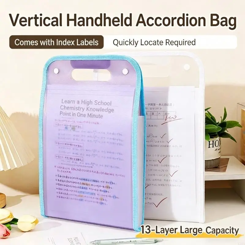 Document Holders File Folders With AntiSlip Texture And Spacious Compartments
Document Holders File Folders With AntiSlip Texture And Spacious Compartments