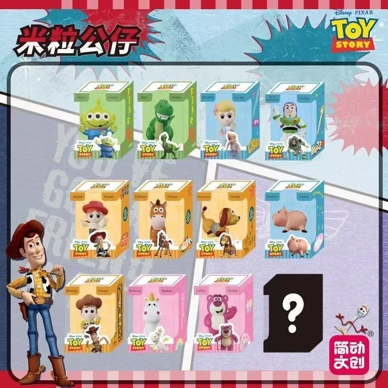 Original Jandoon Disney Pixar Toy Story Blind Box Doll Woody Buzz Lightyear Rice Grain Mini Action Figure Model Toy
Original Jandoon Disney Pixar Toy Story Blind Box Doll Woody Buzz Lightyear Rice Grain Mini Action Figure Model Toy