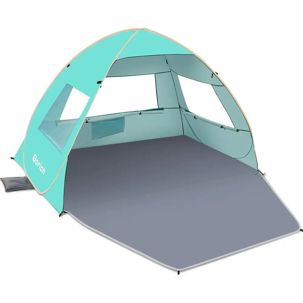 Portable 3-4 Person UV50+ Beach Tent, Lightweight Sun Shelter with Quick Setup & Easy Folding
Portable 3-4 Person UV50+ Beach Tent, Lightweight Sun Shelter with Quick Setup & Easy Folding