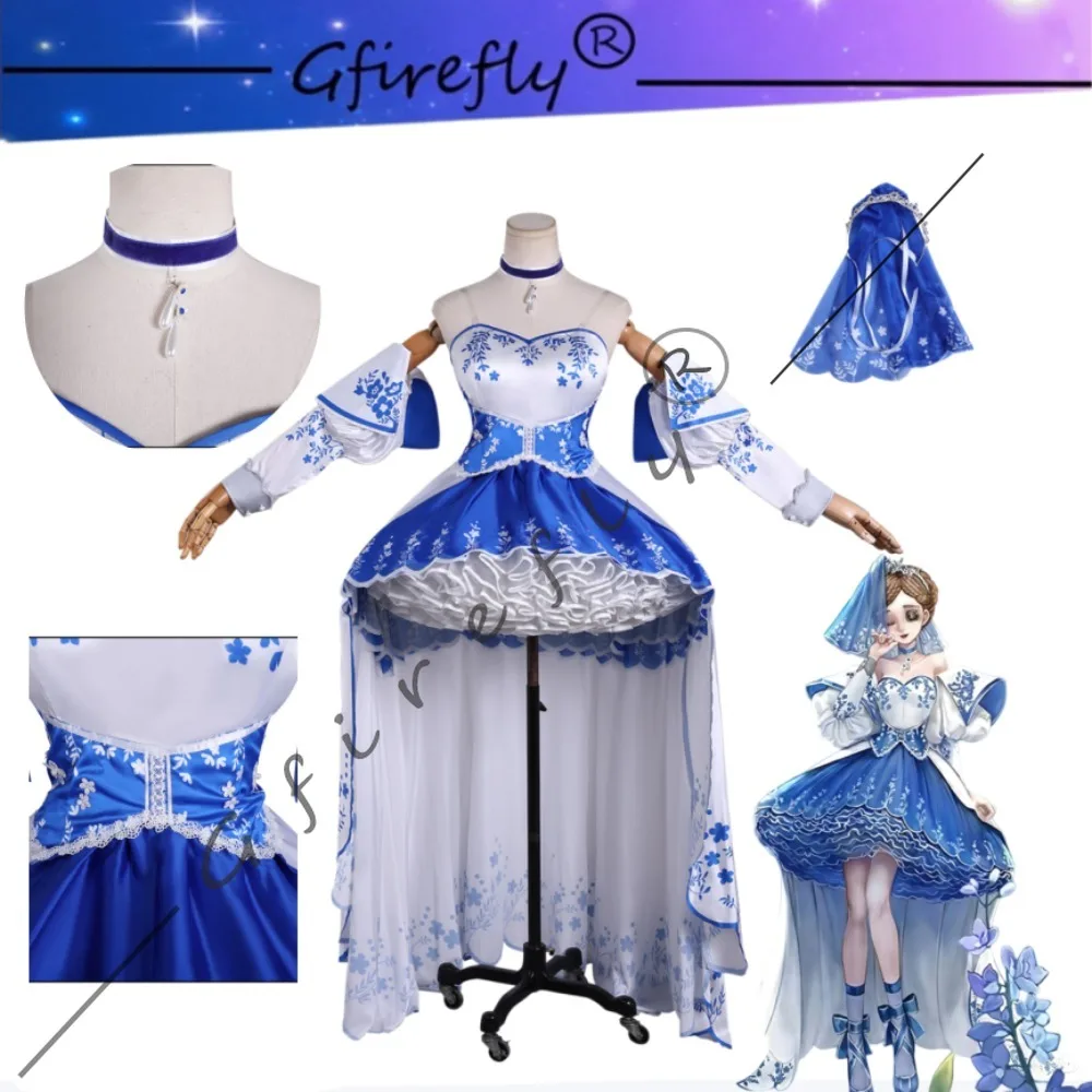 Identity V Perfumer Vera Nair Lawson Crossover Same Style Cosplay Costume Elegant Dress Full Halloween Carnival Party Stage Wear
Identity V Perfumer Vera Nair Lawson Crossover Same Style Cosplay Costume Elegant Dress Full Halloween Carnival Party Stage Wear