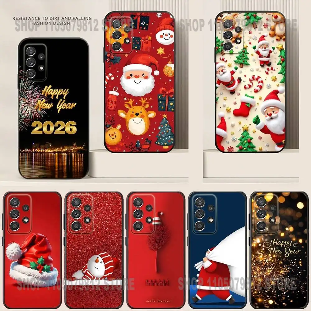 New Year Gift Cartoon Christmas Silicone Phone Case For Samsung S24,21,22,23,30,Ultra,20,Plus,Note,10,9,Black soft silicone case
New Year Gift Cartoon Christmas Silicone Phone Case For Samsung S24,21,22,23,30,Ultra,20,Plus,Note,10,9,Black soft silicone case