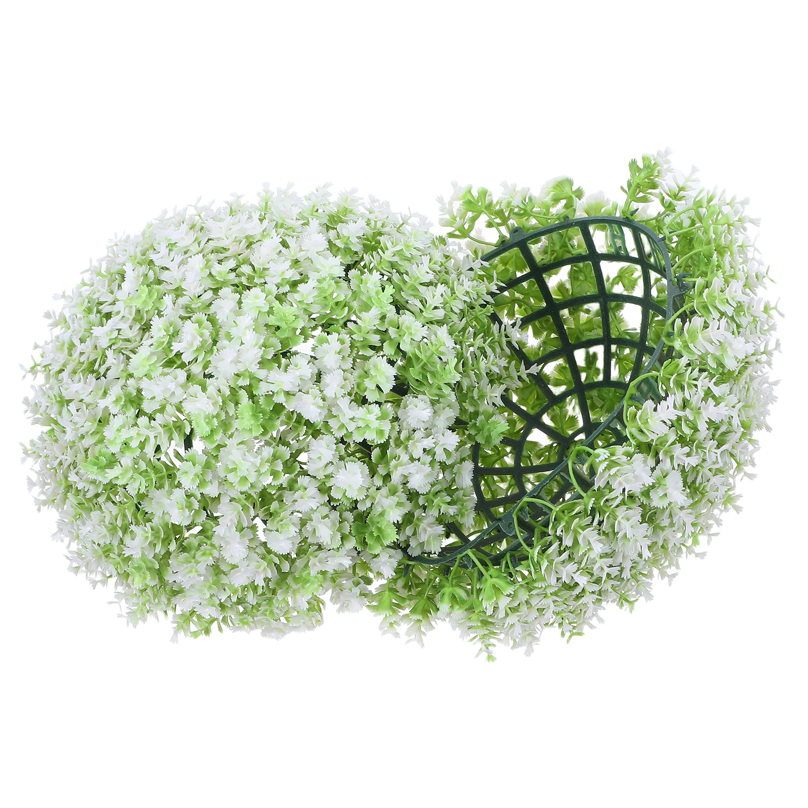 1 Artificial Grass Ball Decor White Hanging Topiary Balls for Outdoors Ceiling Decors Round Plant Balls Grass Ball naments
1 Artificial Grass Ball Decor White Hanging Topiary Balls for Outdoors Ceiling Decors Round Plant Balls Grass Ball naments