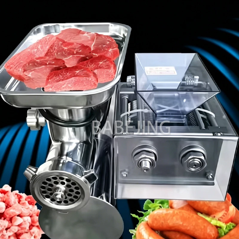 Industrial Meat Grinder Fully Automatic Sausage Filling Machine for Commercial Restaurants Meat Cutting Machine
Industrial Meat Grinder Fully Automatic Sausage Filling Machine for Commercial Restaurants Meat Cutting Machine