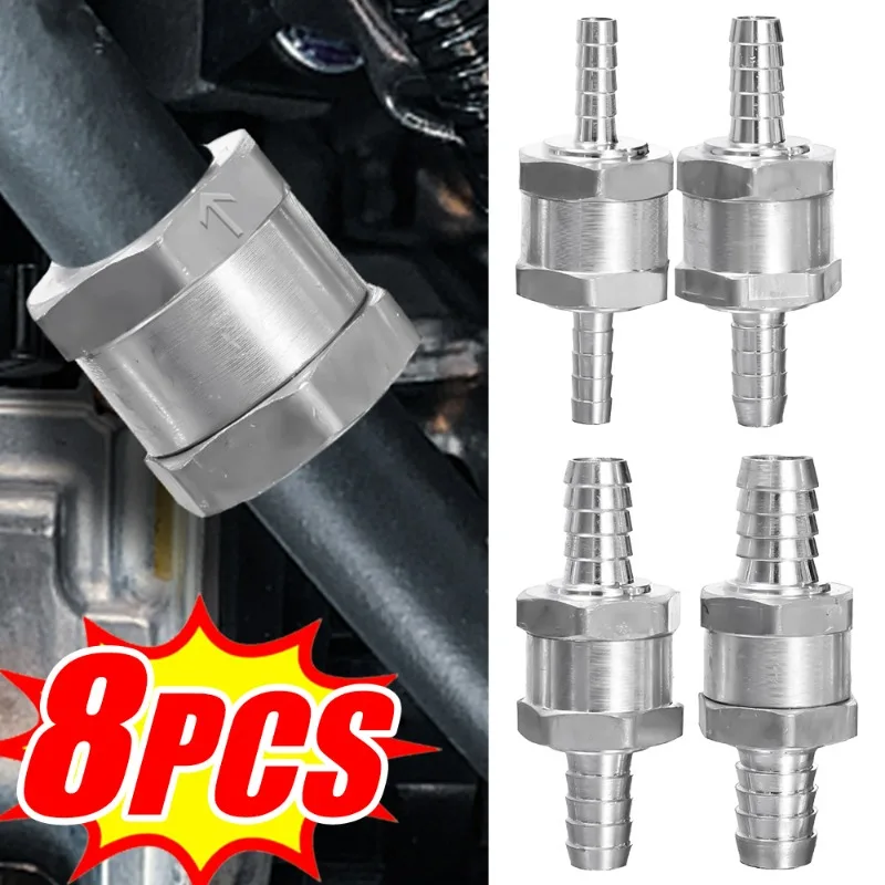 Car Fuel Non Return Check Valve Oil Supply Joint Hand Pump 6/8/10/12MM Aluminium Alloy One Way Check Valve for Peugeot Renault
Car Fuel Non Return Check Valve Oil Supply Joint Hand Pump 6/8/10/12MM Aluminium Alloy One Way Check Valve for Peugeot Renault