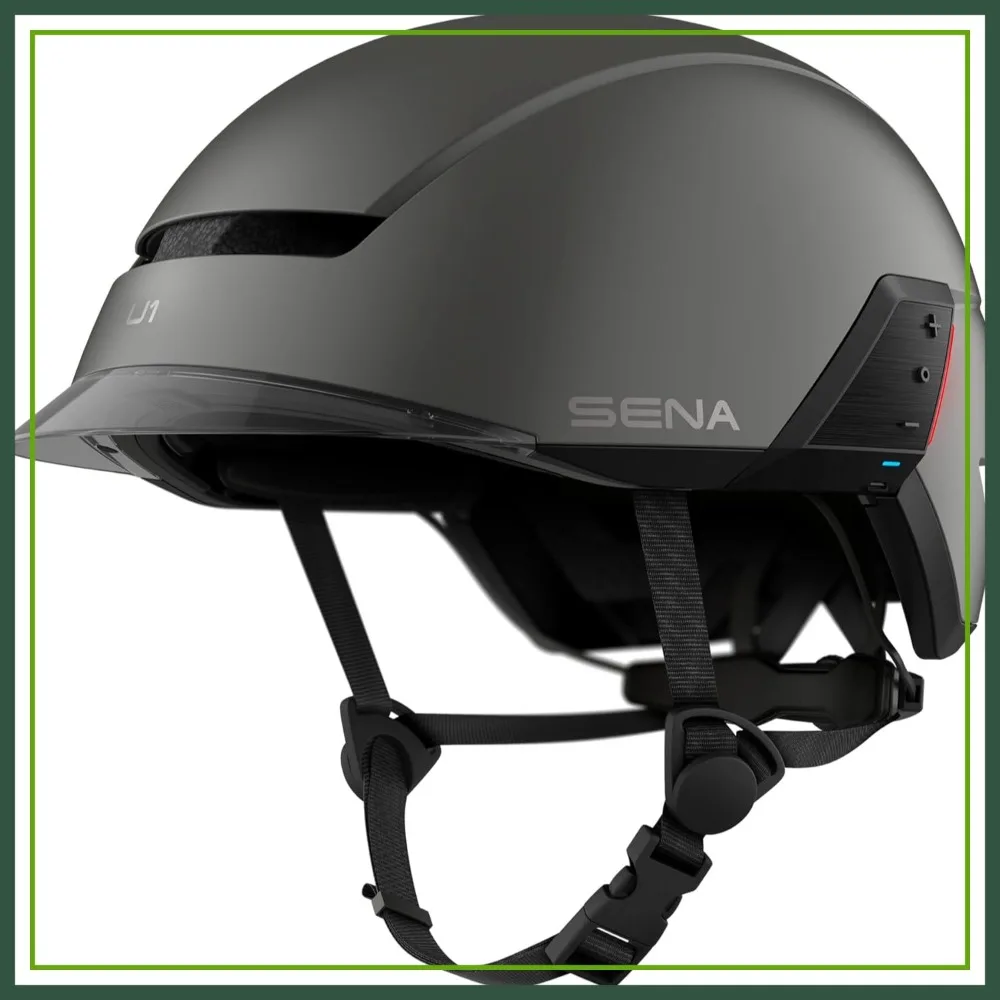 E-Bike Smart Helmet with Mesh Intercom & LED Light
E-Bike Smart Helmet with Mesh Intercom & LED Light
