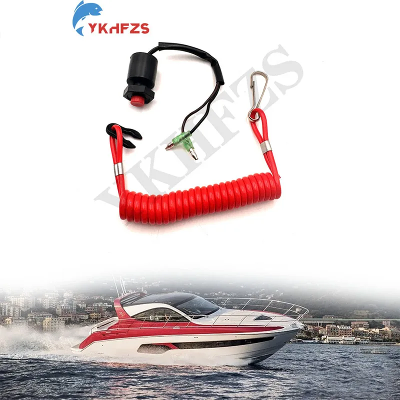 Stop Switch Assy Emergency (Terminal Type) For Suzuki Outboard Remotor Control Box Emergency 37820-92E02
Stop Switch Assy Emergency (Terminal Type) For Suzuki Outboard Remotor Control Box Emergency 37820-92E02