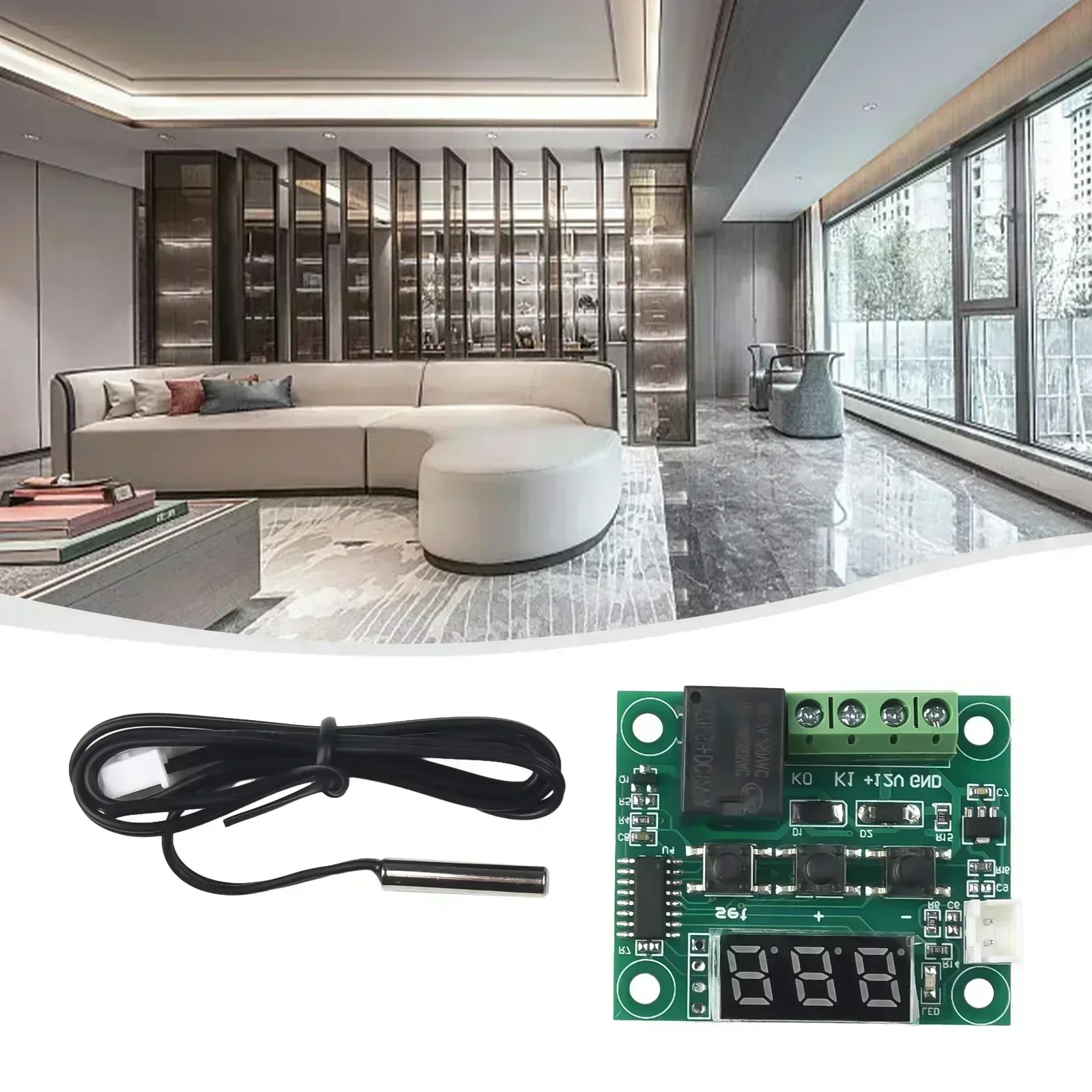 Плата управления температурой ВКЛ/ВЫКЛ. Высококачественный модуль контроллера. Цифровой контроллер температуры. Переключатель контроля температуры.
Плата управления температурой ВКЛ/ВЫКЛ. Высококачественный модуль контроллера. Цифровой контроллер температуры. Переключатель контроля температуры.