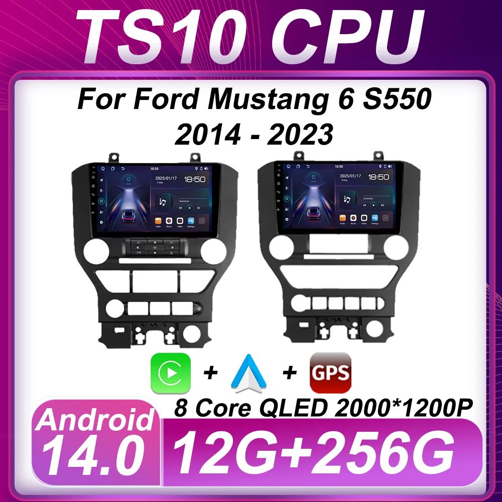 2din автомобильный Android для Ford Mustang 6 S550 2014-2023 беспроводной Android авто радио Carplay интеллектуальные автомобильные системы GPS-навигация
2din автомобильный Android для Ford Mustang 6 S550 2014-2023 беспроводной Android авто радио Carplay интеллектуальные автомобильные системы GPS-навигация