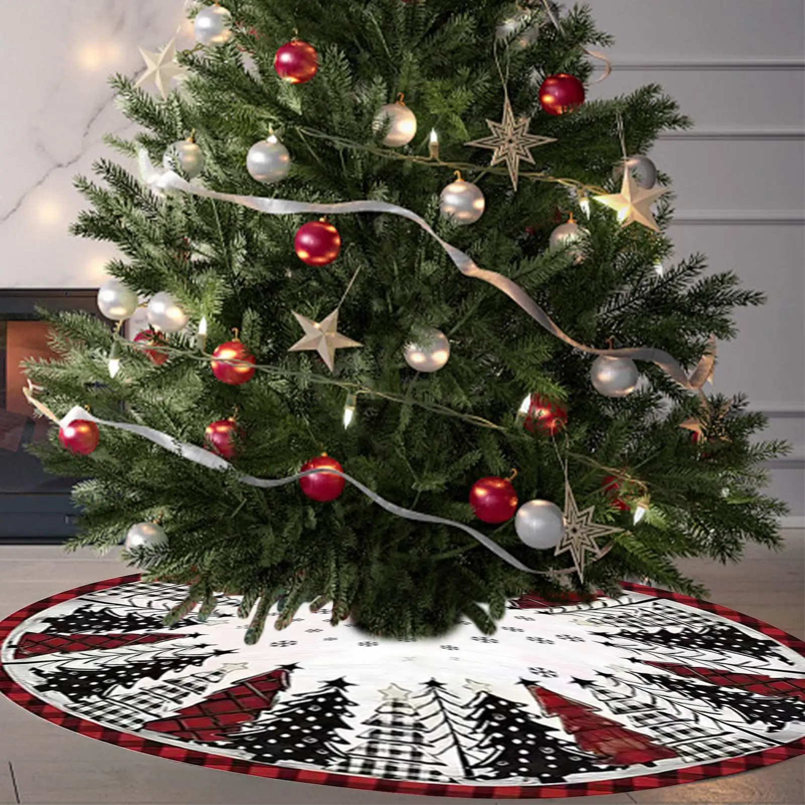 Юбка в виде елки с воротником, плюшевая юбка в виде рождественской елки, кольцо в деревенском стиле, праздничный реквизит для дома, сада, квартиры, отеля
Юбка в виде елки с воротником, плюшевая юбка в виде рождественской елки, кольцо в деревенском стиле, праздничный реквизит для дома, сада, квартиры, отеля