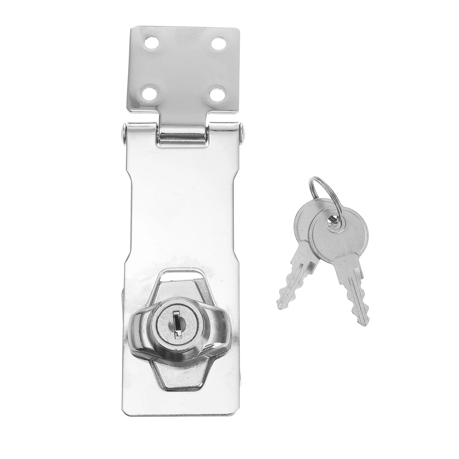 Stainless Steel Heavy Duty Door Latch Padlock Hasp Door Locks Security Hasps Sliding Doors Reinforcement Lock Keys Safe Smooth
Stainless Steel Heavy Duty Door Latch Padlock Hasp Door Locks Security Hasps Sliding Doors Reinforcement Lock Keys Safe Smooth