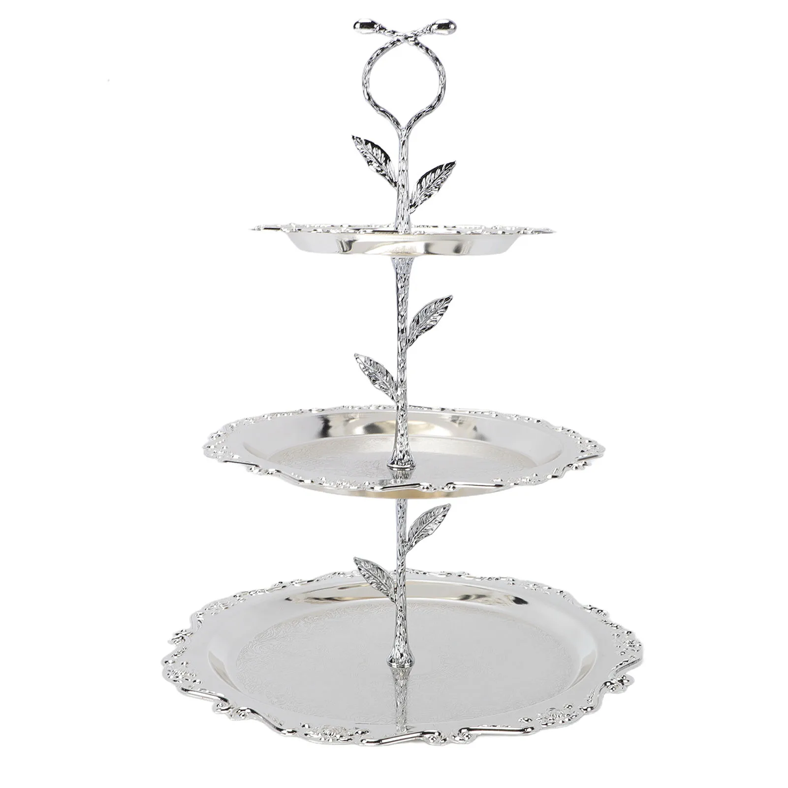 European Cake Stand Metal 3 Tiered Dessert Plate Serving Tray for Wedding Birthday Party Banquet Table Decoration
European Cake Stand Metal 3 Tiered Dessert Plate Serving Tray for Wedding Birthday Party Banquet Table Decoration