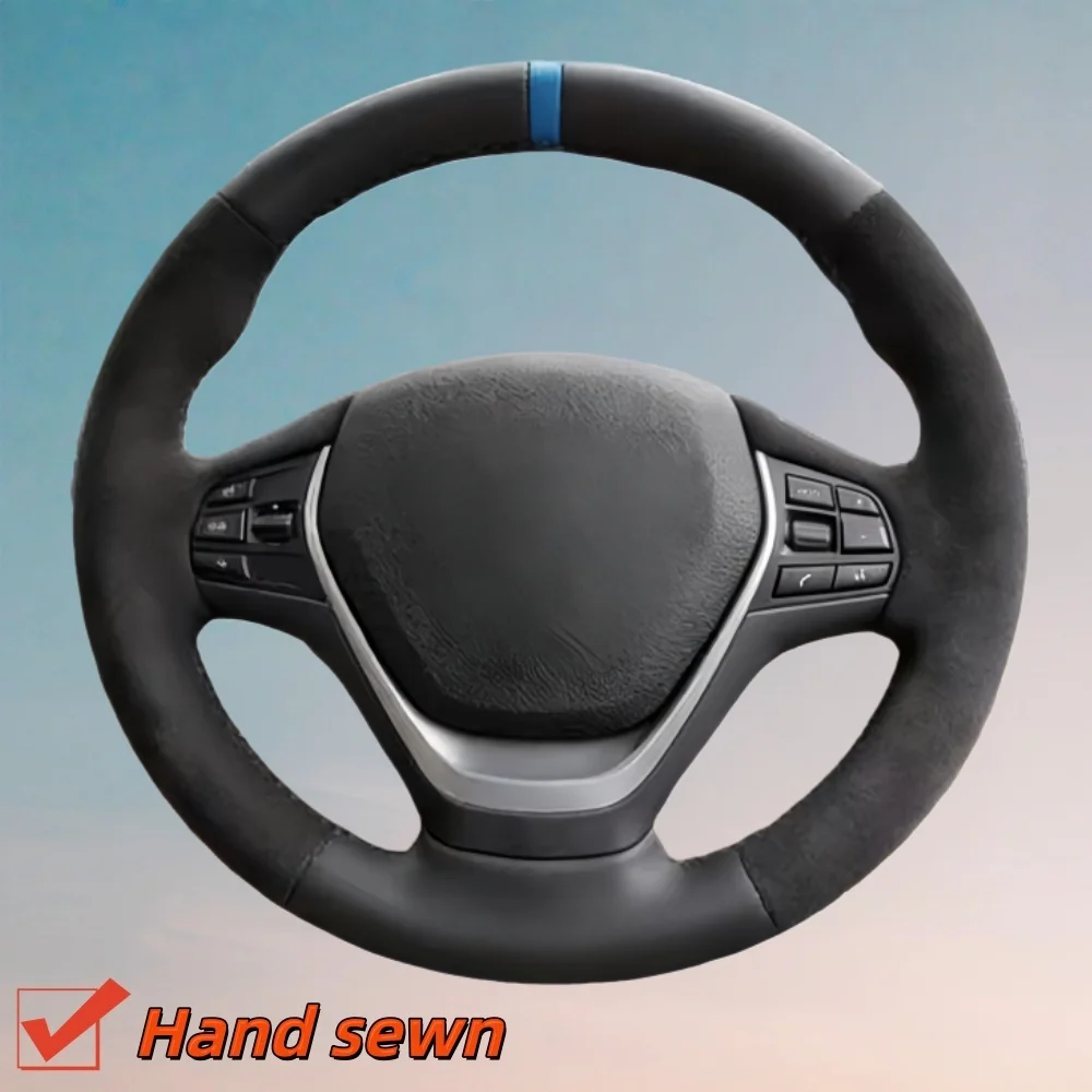 Customize Soft Suede Leather Car Steering Wheel Cover F20 F45 F31 F34 2013-2018 F32 F33 F36 Steering Wrap Cover For BMW F30
Customize Soft Suede Leather Car Steering Wheel Cover F20 F45 F31 F34 2013-2018 F32 F33 F36 Steering Wrap Cover For BMW F30