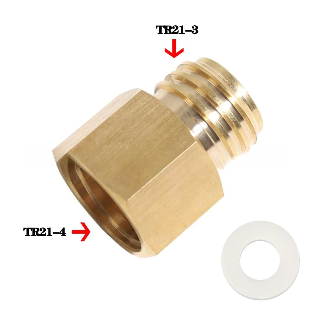 Brass CO2 Thread Converter Adapter – TR21-4 Male to TR21-3 Female for Soda Maker & Quooker Cube, Refill Carbonation Cylinder
Brass CO2 Thread Converter Adapter – TR21-4 Male to TR21-3 Female for Soda Maker & Quooker Cube, Refill Carbonation Cylinder