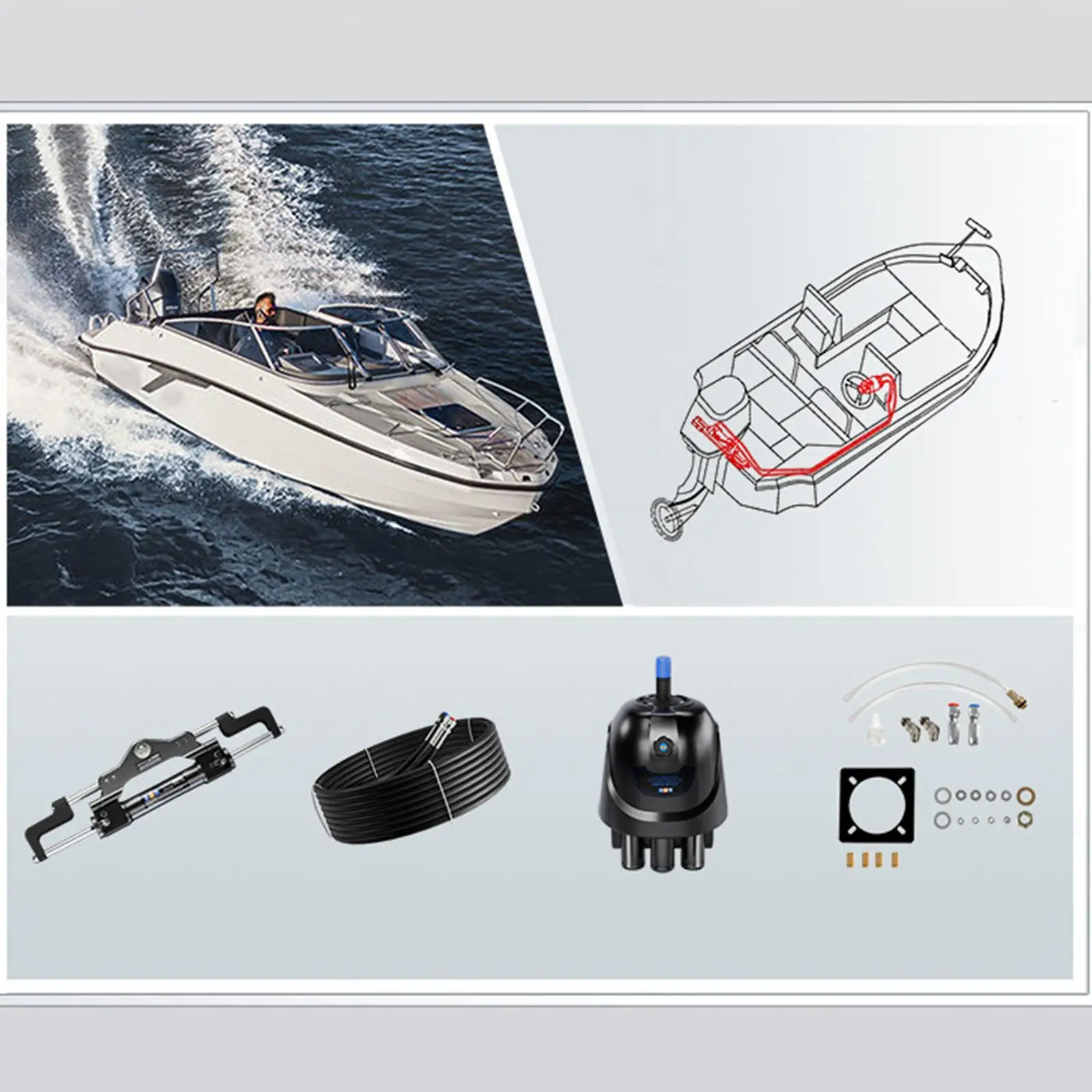 Комплект гидравлических цилиндров рулевого управления премиум-класса, профессиональные аксессуары для подвесных моторов Yamaha
Комплект гидравлических цилиндров рулевого управления премиум-класса, профессиональные аксессуары для подвесных моторов Yamaha